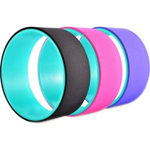 Pilates Circles TPE Yoga Wheel 3D Massage Fitness Roller Back/Waist Bodybuilding Yoga Circle Training Gym Professional Equipment