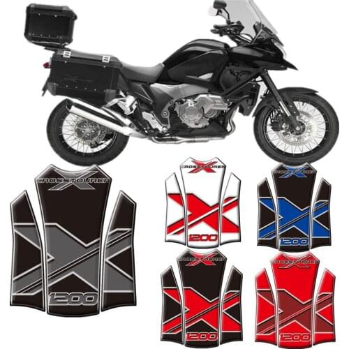 Motorcycle 3D Fuel Tank Protective Stickers Decals For Honda VFR1200X Crosstourer 2012-2014 Tank Stickers