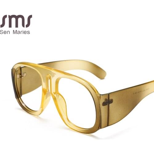 Oval Irregular Ultralight Metal Glasses Frames Men Women Optical Anti-blue Eyeglasses Fashion Computer Glasses