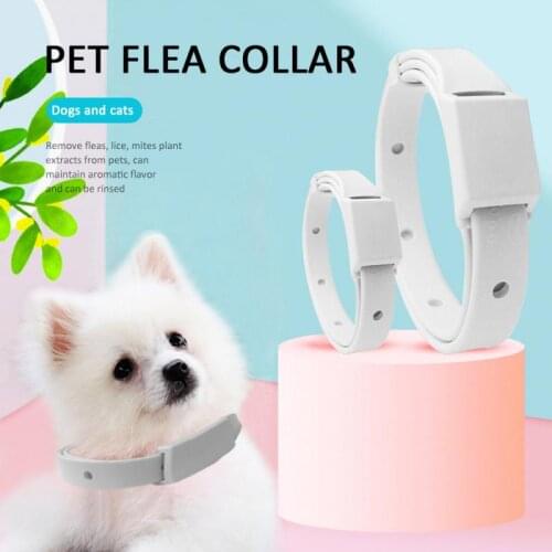 Adjustable Mosquito Removes Flea And Tick Collar Dogs Cats Up To 3 Month Flea Tick Collar Anti-mosquito And Insect Repellent