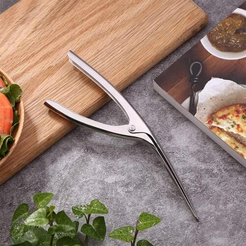 Restaurant High-Class Steel Smart Shrimp Peeling Plier Peel Shrimp Peel Shrimp Kitchen Easy Tool Clamp Handy Housewife I2J4