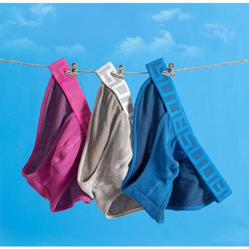 High Quality Mens Underware Sexy Briefs Man Cotton Male Underwear Breathable Men Slip Underpants Panties Cuecas Dropshipping