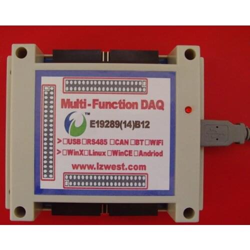 Embedded Data Acquisition DAQ USB RS485 WIFI BlueTooth GPRS CAN DAQ Module 19 AD,2 DA,89 DIO,Linux WinCE Andriod
