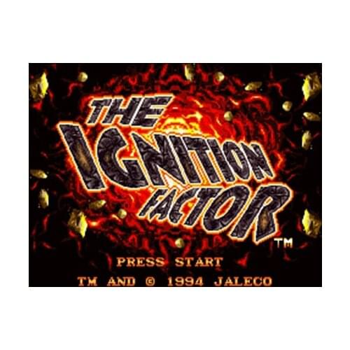 Ignition Factor 16 bit Big Gray Game Card For USA NTSC Game Player