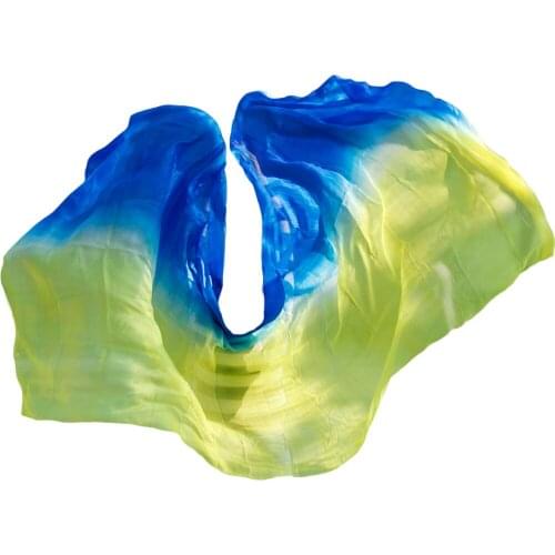 100% Silk Belly dance veils High quality dancing veils womens sexy bellydance veil wholesale Size and color can be customized