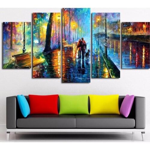 5D Diy Diamond Embroidery Abstract Color Tree Full Square round Diamond Painting Cross Stitch Rhinestone Mosaic decor 5pcsZP-620