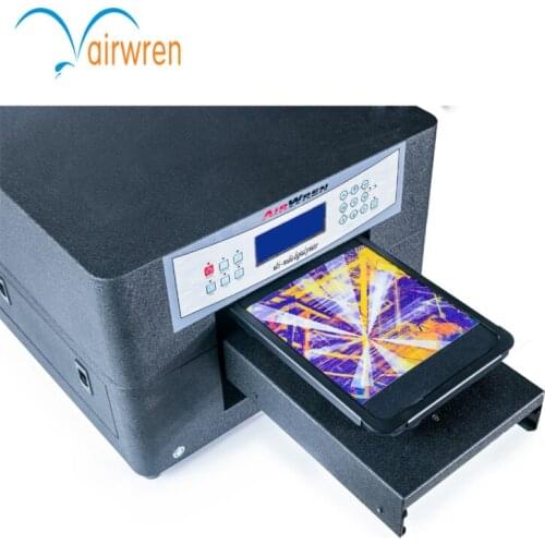 Airwren T-shirt Printer DTG Flatbed Printer Direct to Garment Printing Machine with A4 Size