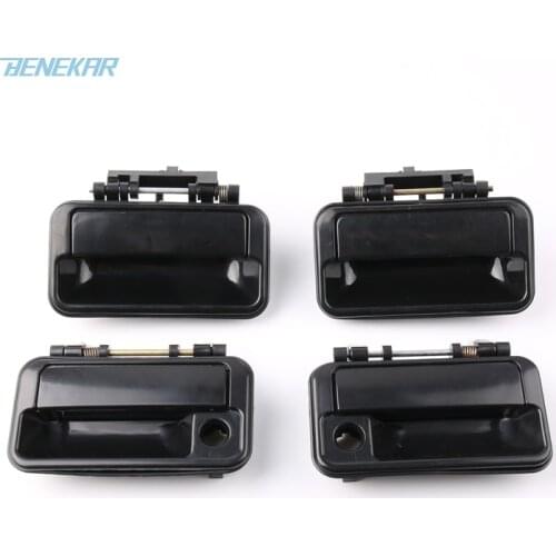 Benekar Set 4 Outside Exterior Handle Plastic for Suzuki Swift Geo Metro 1989-1994 Firefly