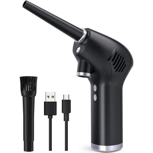 Cordless Air Duster for Computer Cleaning,Rechargeable,Powerful 45000 RPM Cleaning Tools for Electronic