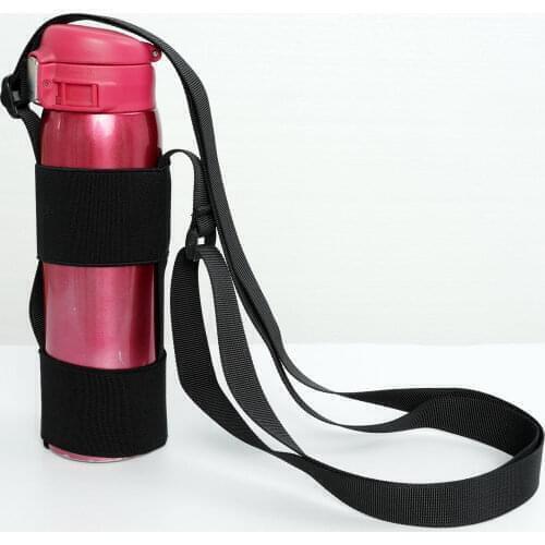Water Bottle Carrier Rope Strap Universal Water Bottle Cover Bag Pouch Strap for Daily Walking Biking Adjustable Shoulder Strap