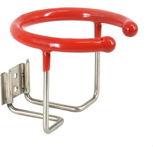 Stainless Steel Cup Holder Rubber Ring Car Boat Ship Cans Mugs Cups Stand