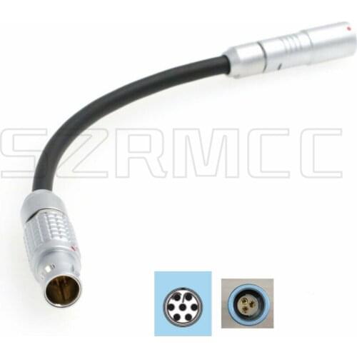 EXT to RS Conversion Run Stop Cable 1B 7 Pin Male to Fischer 3 Pin Female for ARRI Alexa Mini Remote Boot