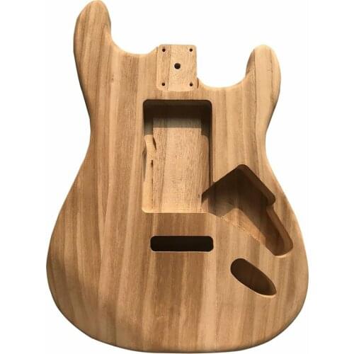 Maple ST Electric Guitar Semi-finished Body Unfinished DIY Guitar Body Maple Body For Fender ST Style Guitar