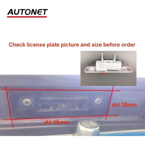 Autonet rear Camera housing mounts kit For Ford Fiesta ST MK5/Classic /Ikon For Ford Flex /Fusion rear view camera bracket shell