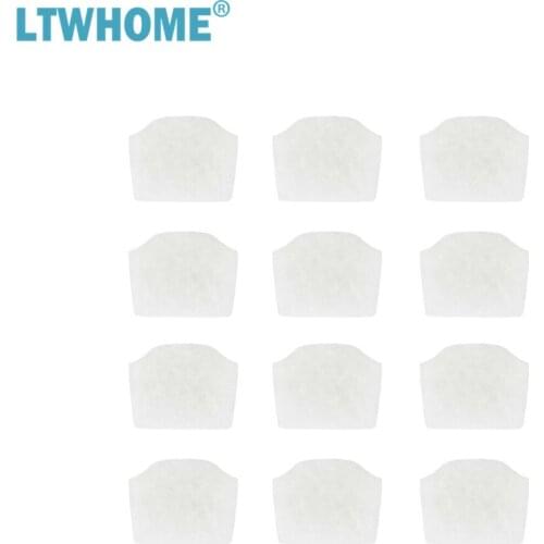 LTWHOME Compatible White Filter Fleece Set Replacement for Oase BioPlus 50, 100 and 200 Internal Filter