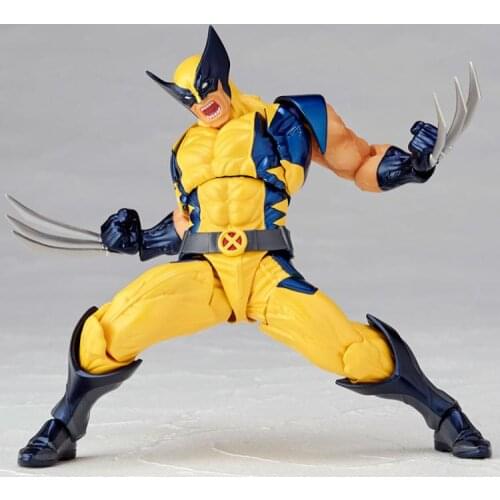 Marvel X-MEN 15cm Boxed Wolverine Logan Howlett Super Hero BJD Figure Model Toys