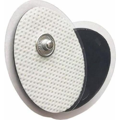 Reusable Self Adhesive Gel Electrode Pads For Tens Physiotherapy EMS Nerve Muscle Stimulator Body Massager 3.5mm Plug