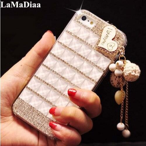 Luxury Cute Bling Crystal Diamonds Rhinestone Soft Back Case Cover For Xiaomi mi 5X 6X A2 8 9 SE Lite 10 Pro MAX 2 3 Note 10 Pro