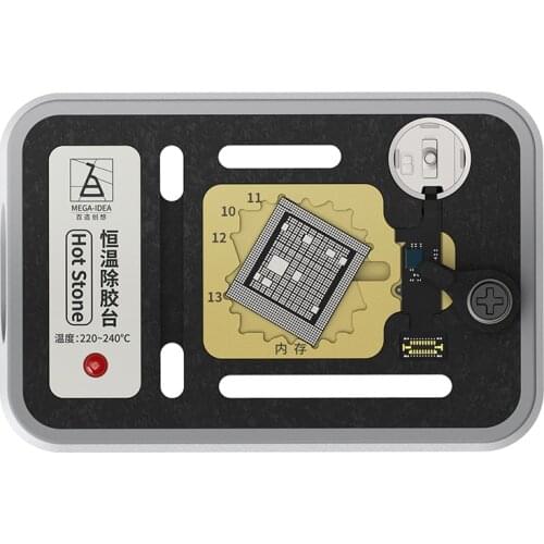 QIANLI Hot Stone Constant Temperature Heating Platform for iPhone 7-11Pro Max NAND CPU A10 A11 A12 A13 Glue Remove Tools