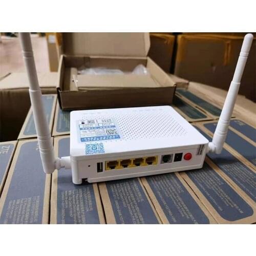 Original ZTE F673a V9 gpon Dual Band New 4ge+1tel+2usb+Ac 5g Wifi Ont ONU Gpon English version without power Freeshipping