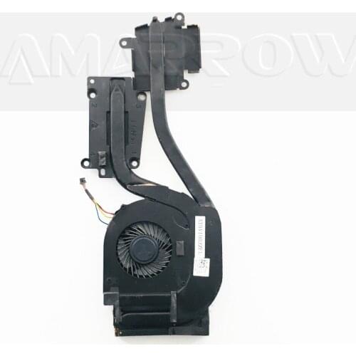 Original free shipping laptop heatsink cooling fan cpu cooler For DELL E6540 CPU heatsink 072XRJ AT0VI002ZSL