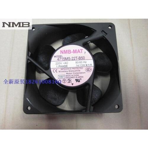 Original NMB fan 4715MS-22T-B50 1238 220V socket