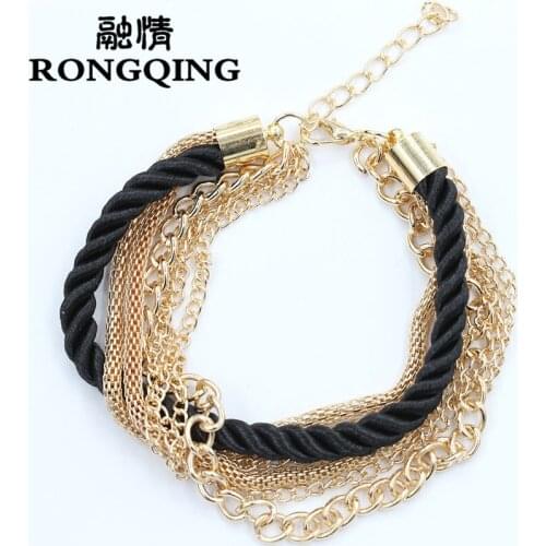 Плетеные браслеты RONGQING China At AliExpress