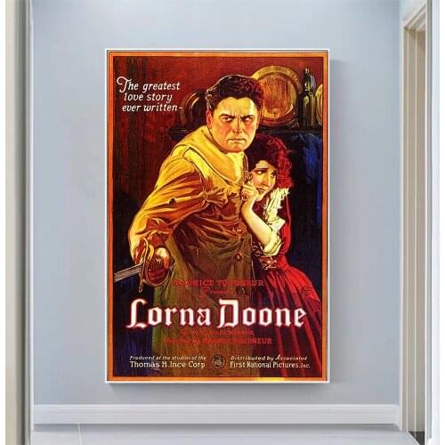 V2256 Lorna Doone Vintage Classic Movie Wall Silk Cloth HD Poster Art Home Decoration Gift