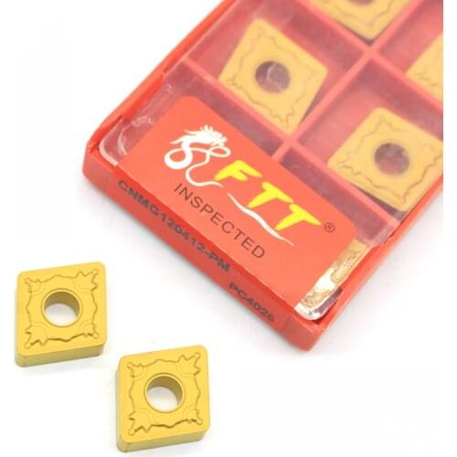 High quality CNMG120412 PM PC4025 CNC External turning blade lathe tools original carbide tool metal External Turning tool