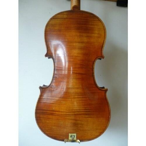 A7Top Grade violin 4/4 Strad model 1716 very nice tone 1 piece back ,antique old style
