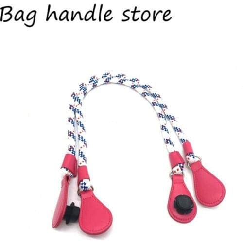 1 PAIR Hemp Rope Bag Handles With Handbag Drops 2021