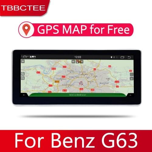 10.25 HD 1080P IPS LCD Screen Android 8 Core For Mercedes Benz G63 2012~2017 Car Radio BT 3G4G AUX USB GPS Navi Multimedia