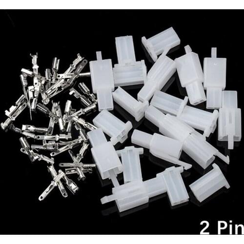 10Set 2/3/4/6/9Pin 2.8mm Automotive 2.8 Electrical Wire Connector Male Female Cable Terminal Plug Kits Motorcycle Ebike Car