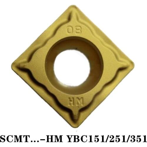 ZC 100% Original SCMT SCMT09T304-HM SCMT09T308-HM SCMT120408-HM Lathe Milling Carbide Inserts High Quality 10PCS