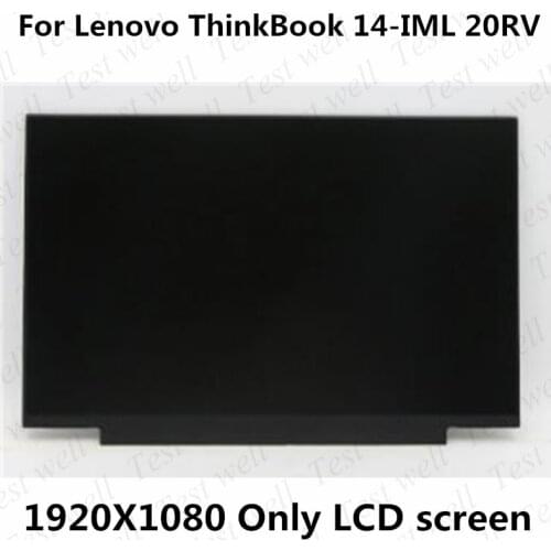 14" Slim LED matrix For Lenovo thinkbook 14-IIL 14-IML laptop lcd screen panel 1920*1080 N140HCA-EAC LP140WFA-SPD1 NV140FHM-N48