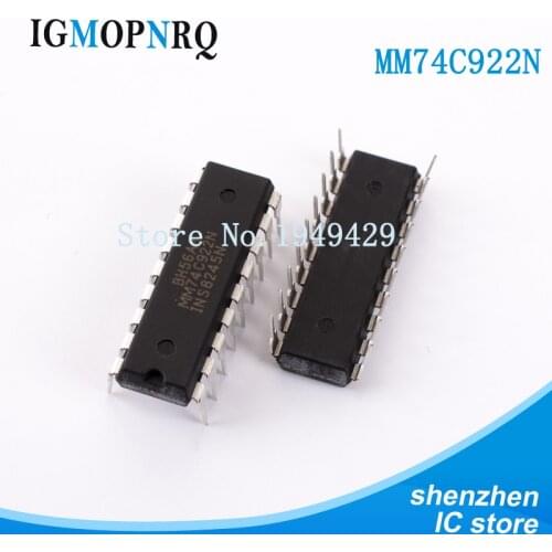 5PCS MM74C922N DIP18 MM74C922 74HC922N 74HC922 New fast delivery