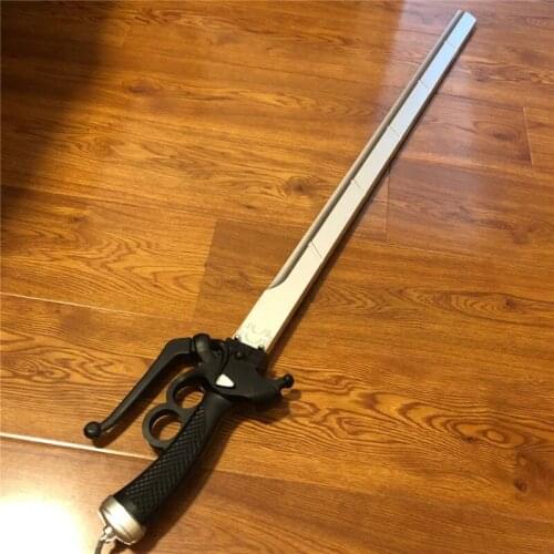 Anime Attack on Titan Eren Jaeger / Rivaille OR Props Sword Cosplay Weapon Supply Halloween Decorative Unsharpened Swords
