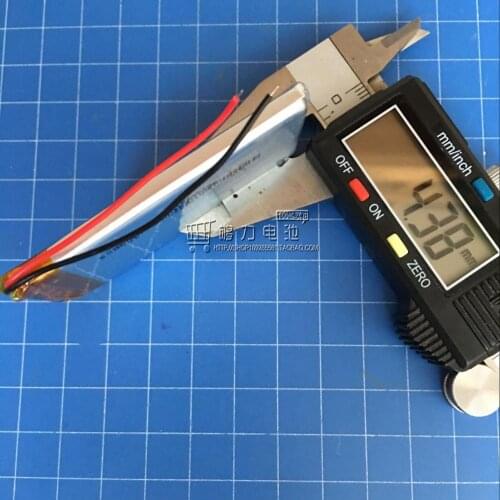 C430+ 430H 430T 430P 430VE polymer lithium battery 454261 1500mAh Rechargeable Li-ion Cell