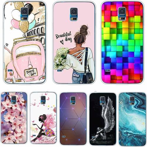 For Samsung S5 S 5 i9600 Case TPU Back Cover Phone Case For Samsung Galaxy S5 Case Soft Silicone Case For Samsung S5 Coque