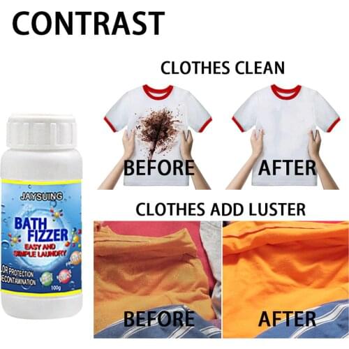Color Bleaching Powder Explosive salt Bath Laundry Remove Stain Quick-washing Chemicals Home Bathroom Cloth Washing Useful Tool