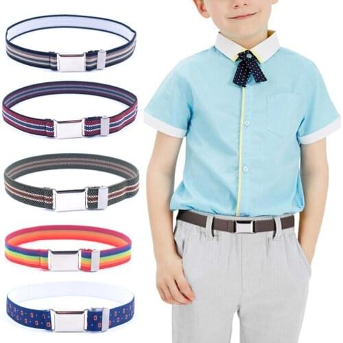 ChildrenS Pants Belts Boys And Girls 2021 Hot Sale Fashion Elastic Belt Belts High Quality Cute All-Match Trouser Elastic Belt