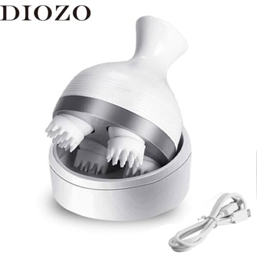 DIOZO Electric Head Massage Wireless Scalp Massager Prevent Hair Loss Waterproof Body Massager Led Shoulder Vibrating Massage