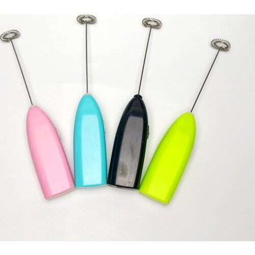 Electric Milk Frother Egg Beater Kitchen Drink Foamer Whisk Mixer Stirrer Coffee Cappuccino Creamer Whisk Frothy Blend Whisker