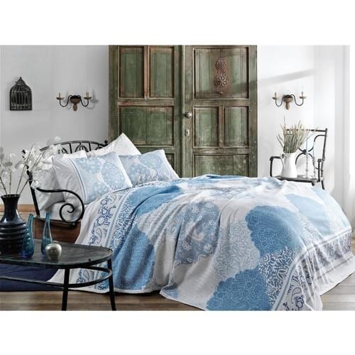 Blue Single Person Cotton Pique Pack Blankets and Bedspreads Fluffy Plaid Coverd Cover Blankets Pike Tackle Pike Set