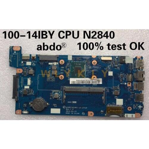 LA-C771P motherboard for Lenovo B40-10 100-14IBY notebook motherboard CPU N2840 DDR3 100% test work