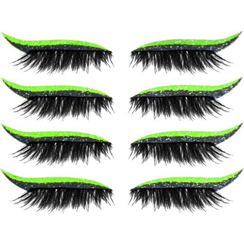 4pair Color Reusable Eyeliner Stickers Eyelid Tape Invisible Self-adhesive Eye Line Strip Sticker Eye Makeup Tools Party Cosplay