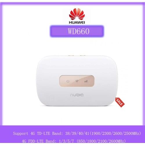 ZTE Nubia MiFi WD660 4G Mobile WiFi Hotspot
