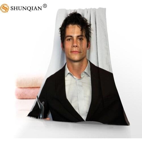 Custom Dylan O'brien Fashion Bath Towel Washcloth Home Textile Travel Hand Face Towel Microfiber Bathroom Towels For Adults