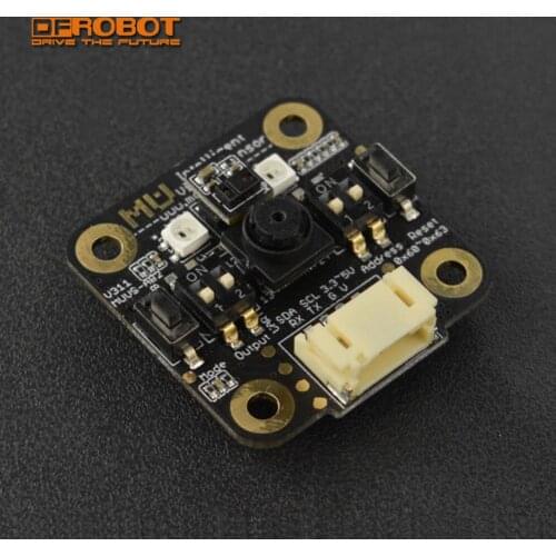 New DFRobot MU Vision image recognition Sensor Module dual core 240MHz UART IIC WIFI output for Arduino Mixly micro:bit