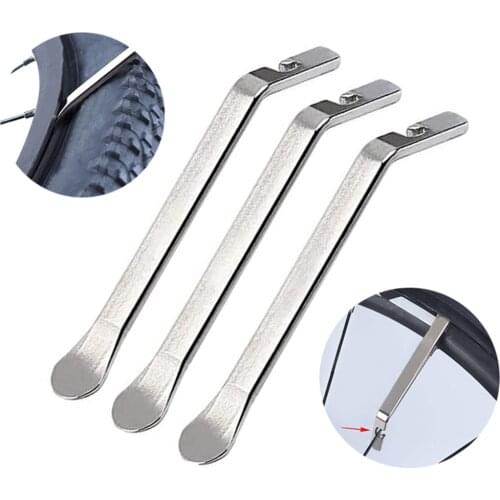 Bicycle Bike Tire Tyre Steel Levers Set Tyre Spoon Iron Changing Tool Bike Tire Levers Premium MTB Puncture Patches Repair Tools